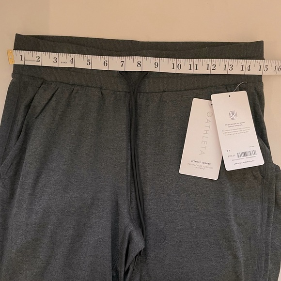 NWT Athleta Uptempo Black/Grey Jogger Size S - Picture 8 of 11